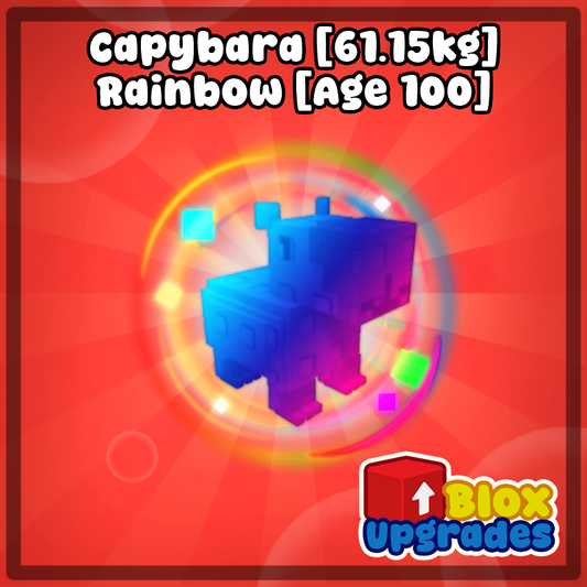 Rainbow Capybara
