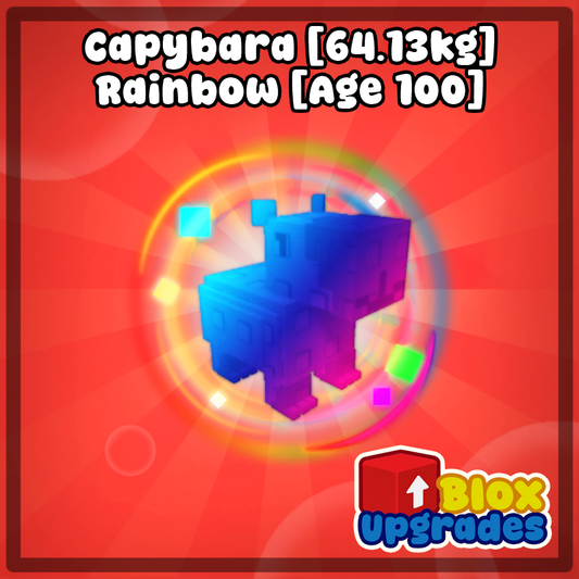 Rainbow Capybara