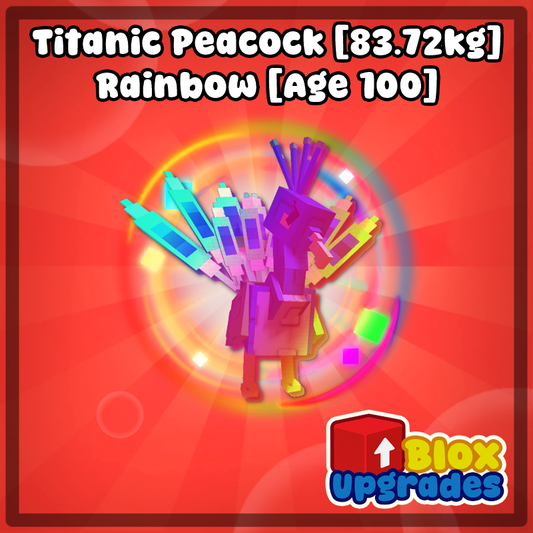 Titanic Rainbow Peacock